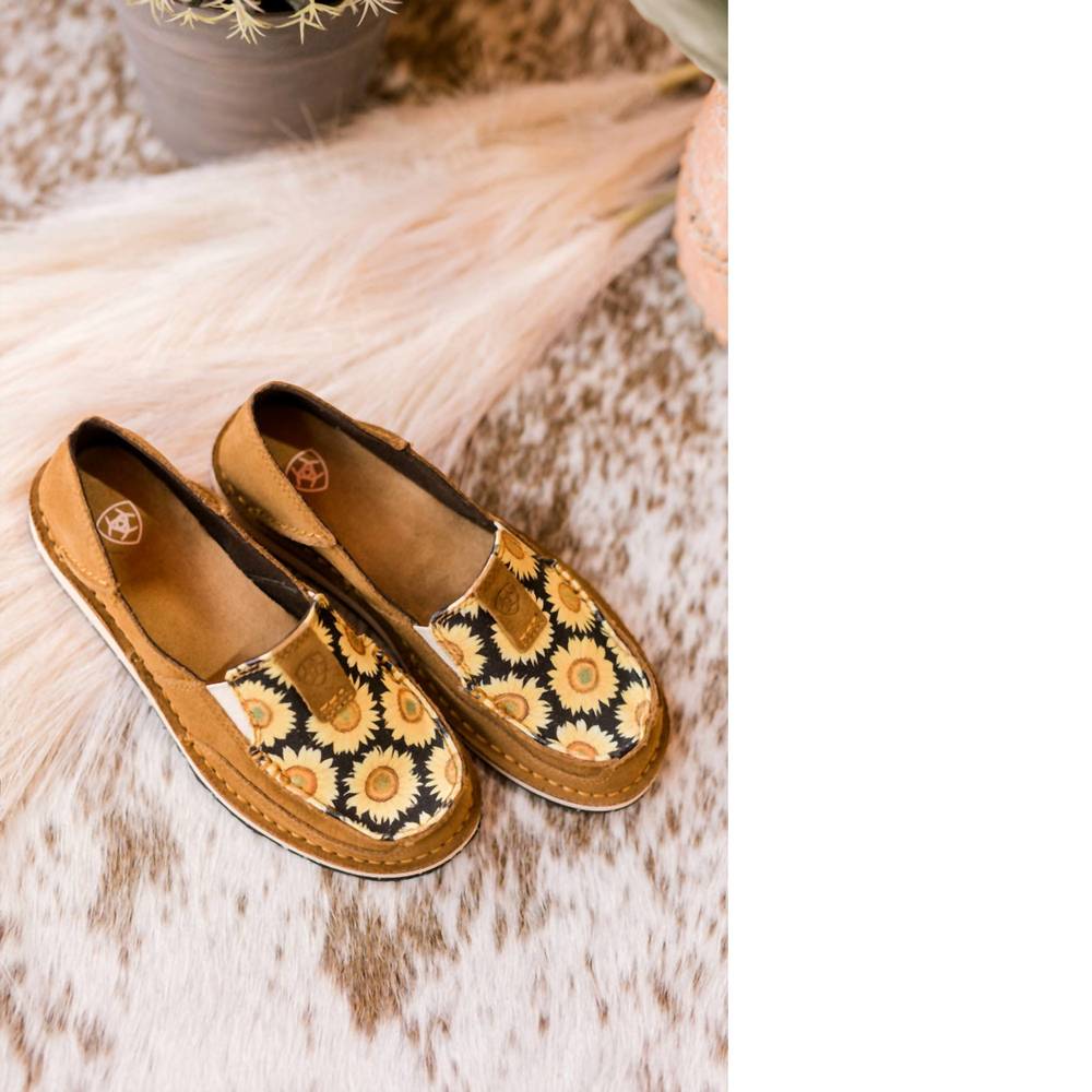 Nwt ariat cruiser slip-on shoes in field of sun - Picture 3 of 4